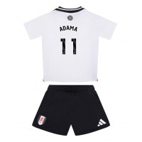 Fulham Adama Traore #11 Replika babykläder Hemmaställ Barn 2024-25 Kortärmad (+ korta byxor)